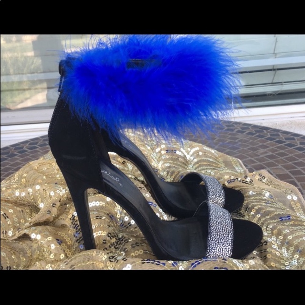 Fuzzy Wuzzy Dressy Heels
